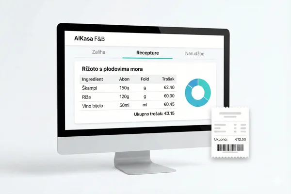 Aikasa fiskalna blagajna – Restorani