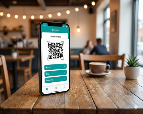 QR kod meni – digitalni meni iz cjenika